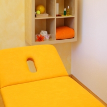 Therapieraum bei der Physiotherapie Brigant in Calw-Stammheim